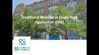 The difference between a traditional website and a single page application (SPA) explained. screenshot 4