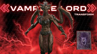 Skyrim Mod Vampire Lord Transformation Spell