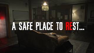 RE9 Save Room Theme Music 120 Minute Loop w/ rain