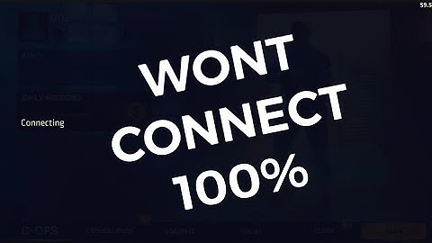 CRITICAL OPS | Connecting Glitch 1.70 | 100% Developers Fixed