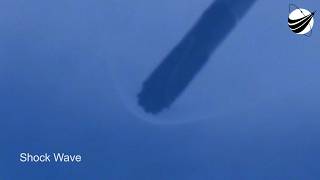 SpaceX FH - Shock Wave - Boost Back-Entry-Landing Burns - ViaSat-3
