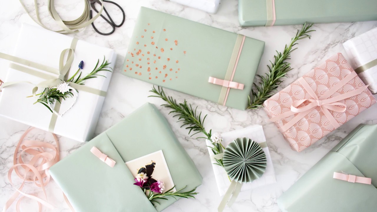 Tips til smuk gave indpakning