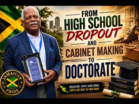 From High school dropout and Cabinet making to Doctorate