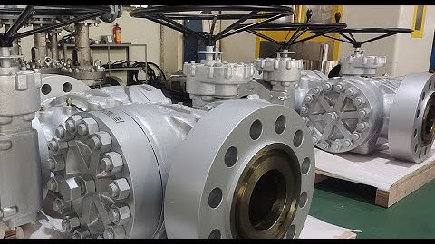 Rough machining - Vatac Twin Isolation Lubricated Plug Valve
