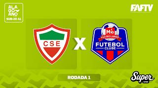 CSE X M10 RIO LARGO  I ALAGOANO SUB 20 A1 - 2026 | PRIMEIRA FASE | AO VIVO