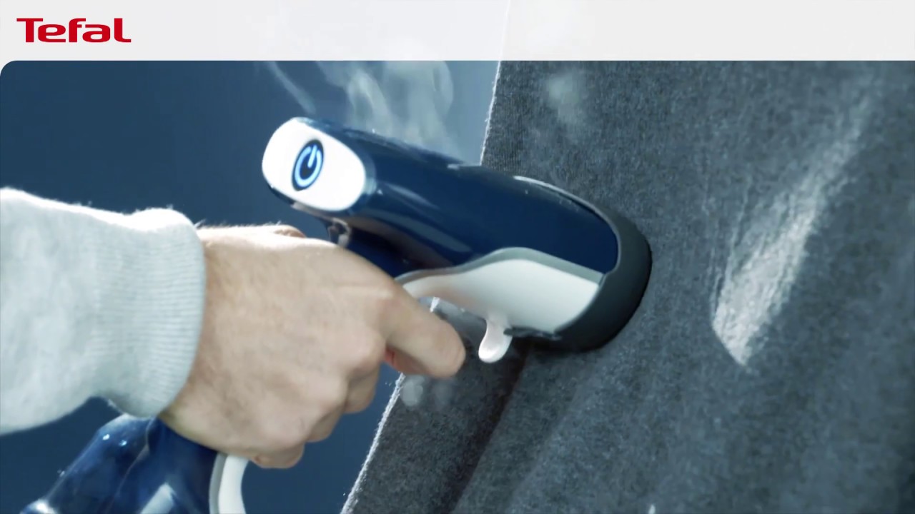 How To Steam A Sweater Tefal Handheld Garment Steamers YouTube