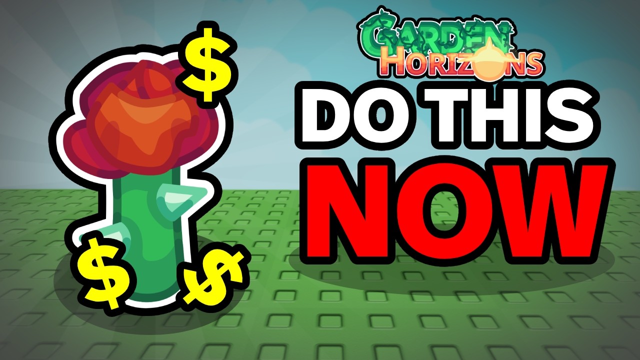 Rose Method Gives You INFINITE MONEY In Garden Horizons... (Roblox)