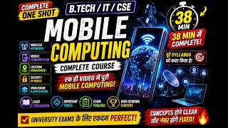 Mobile Computing One Shot 🔥 Complete Course in 38 Minutes (Hindi) screenshot 4