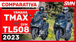 Comparativa Yamaha T-Max contra SYM Maxsym TL508 | Opiniones y Review en español