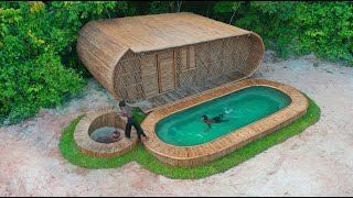 How To Build Villa , Swimming Pool , Deco Private Living Room And Find Groundwater By Simple Tools