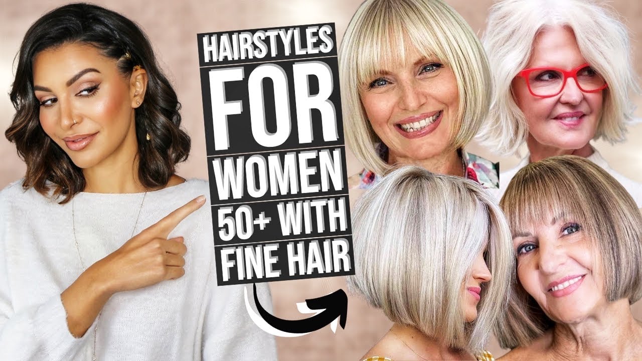 Easy Haircut for Over 50. - YouTube