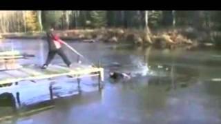 Fat Guy Funny Splash Video