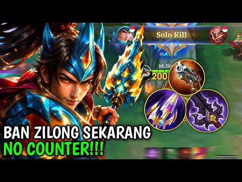 ZILONG MC NYA❗INI DIA ZILONG BUILD MVP TERSAKITI| MLBB