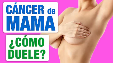 ¿Dónde se siente el dolor del cáncer de mama?