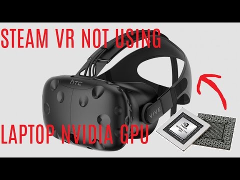 Steam VR Performance test not running with Laptop Nvidia GPU YouTube