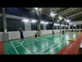 Shuttlestar Saturday Badminton Queuing  04-25-26 (MJ &amp; JP vs Mike &amp; Jeremy)