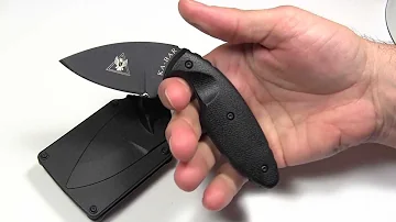 KA-BAR TDI Law Enforcement Knife - Might save your life!!