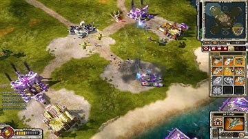 Red Alert 3: Uprising Commander Challenge 35 Battle Royale Part 1/2