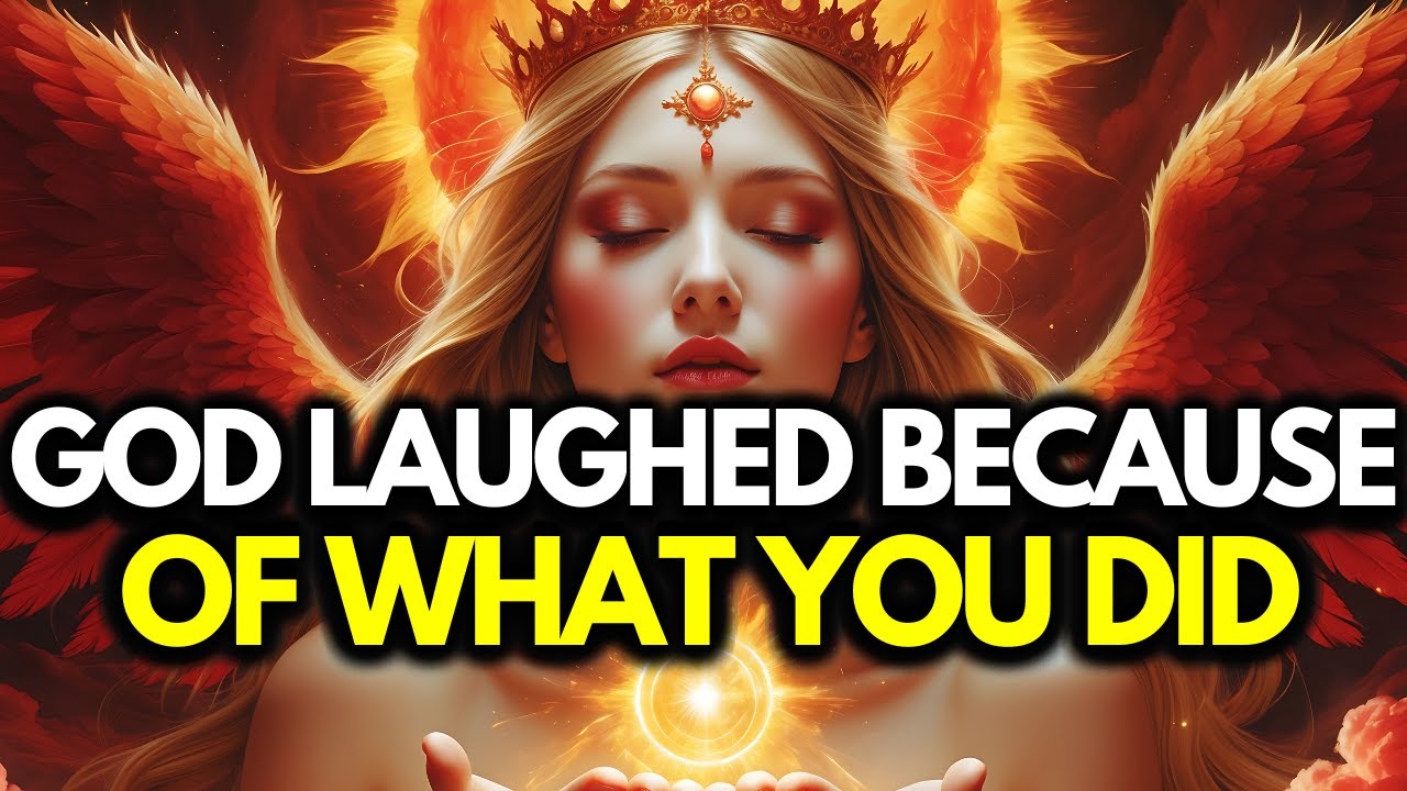 CHOSEN ONES, HEAVEN LAUGHED IN JOY  — BECAUSE YOU FINALLY DID THIS