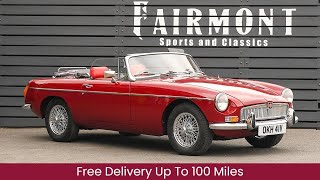 2001 MG B Roadster Walk-around - Fairmont Sports and Classics