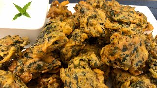 Palak Pakora | Quick & Delicious Cuisine