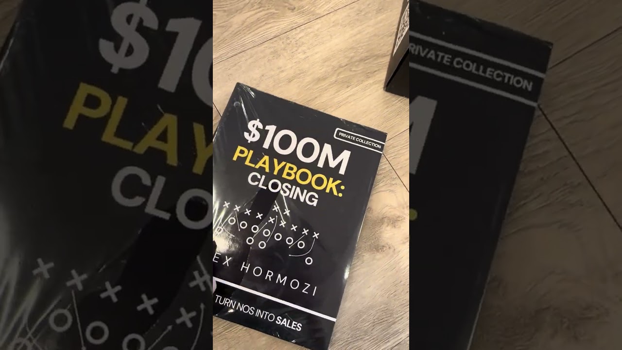 Unboxing Alex Hormozi’s $100M Money Model Playbooks 📦
