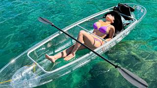 See-Through Kayaks on Lake Tahoe