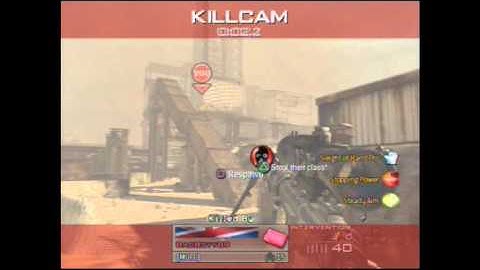 MW2 PS3 Quick Scoping