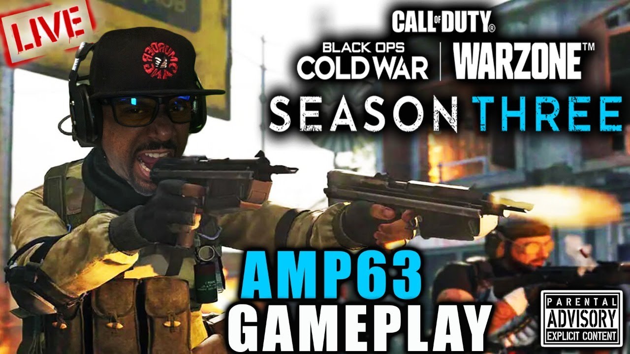 New AMP63 Gameplay😈 Black Ops Cold War Season 3 Reloaded NEW PISTOL