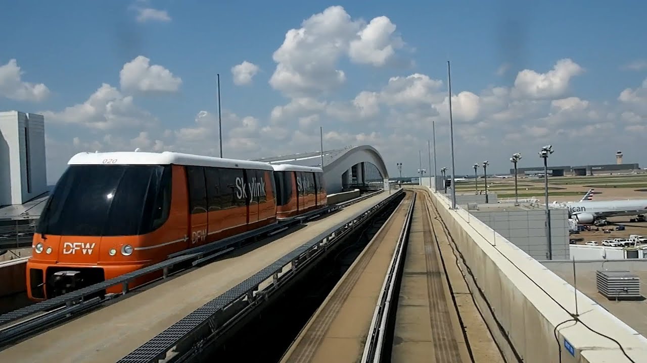 dfw skylink travel time