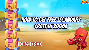 How to Get Free Legendary Crate in Zooba ! | Zooba Free Stuffs