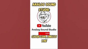 Analog Sound Studio Trailer Pt.3 – Classic Gear, Timeless Tone