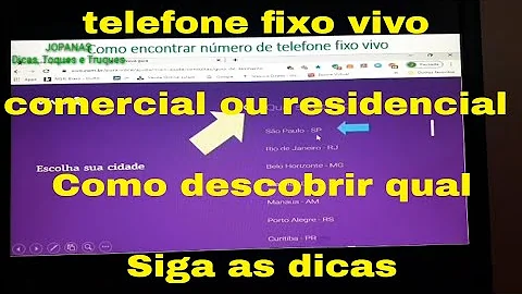 Como encontrar o número de telefone de uma pessoa pelo nome?