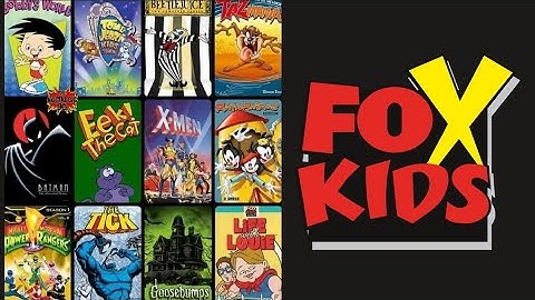 Fox Kids Saturday Morning Cartoons Original Live Boardcast With Commercials