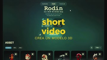 ✅ ¡Crea Modelos 3D con IA en Minutos! 😱🚀 Descubre Hyper3D Rodin y Revoluciona tu Diseño!