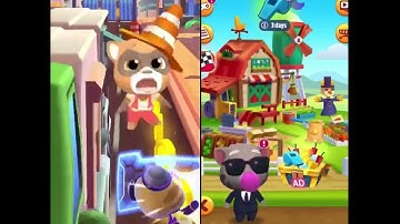 Super Turbo Speed In Reverse Gameplay Running Backwards All Levels- (Rockstar Ginger, Agent Tom)