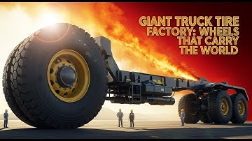 Giant Truck Tire Factory: Wheels That Carry the World