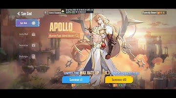 parallel realms || SUN GOD (APPOLLO) EVENT || CHAPTER 1.1 - 1.3 TEAM COMP