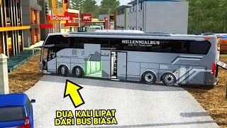 Panjang Banget Busnya !! Mod Bus Chasis Terpanjang BUSSID Teraneh screenshot 5