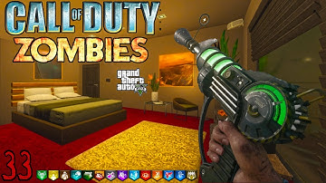The GTA V Apartment Zombie Map is GORGEOUS! (Black Ops 3)