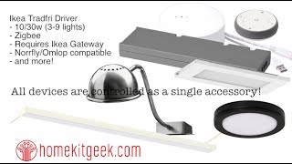 Ikea Tradfri update:  more options to Light up your Home (Apple Homekit)