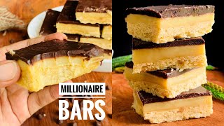 Millionaire Bars | Millionaire Shortbread | Caramel Slices | Twix Bars | Jazee’s Recipes