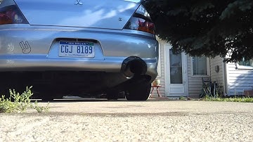 Race cat vs test pipe - Evo 8 turbo back exhaust