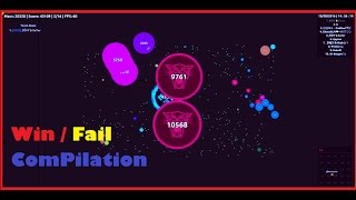 Agar.io // Epic Win/Fail Compilation #1