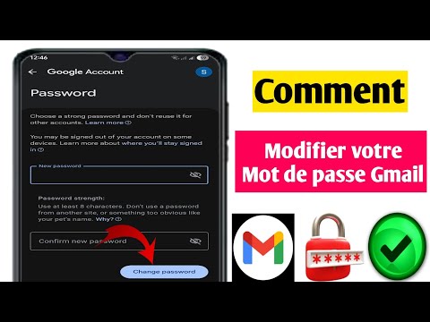 Comment Changer Facilement Son Mot De Passe Gmail 2025