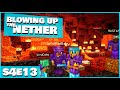 Blowing up the nether and my computer