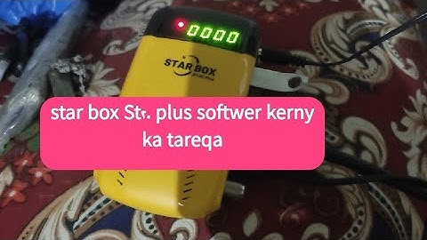 starbox St20 plus software karne ka pura tarika|| Tahir dilse