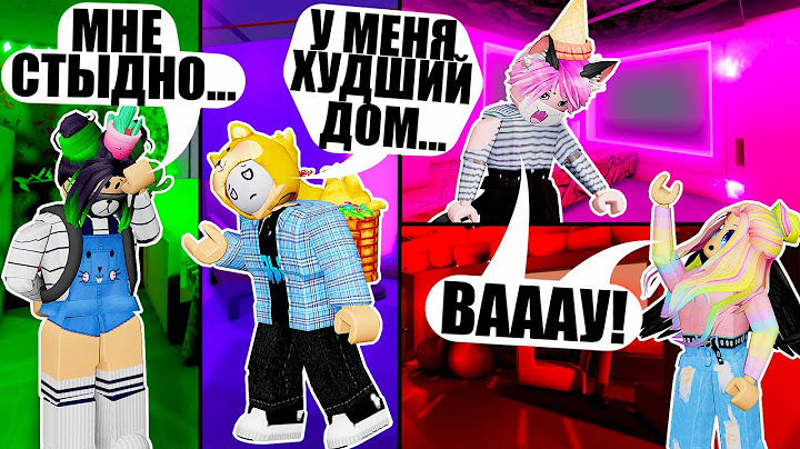 ПОСТРОИЛИ ДОМА ПО ЦВЕТАМ НА КРЫШЕ ИКЕИ... Roblox SCP-3008