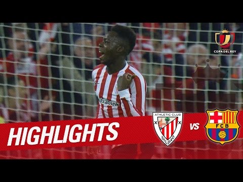 Resumen de Athletic Club vs FC Barcelona (2-1)