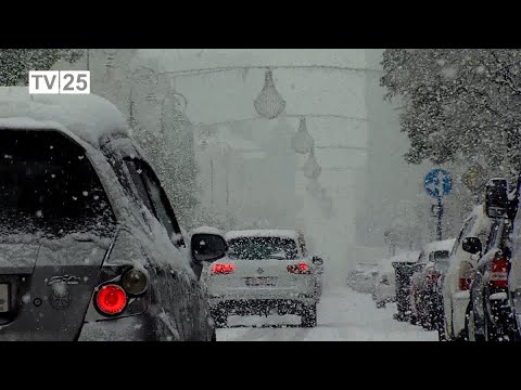 თოვლმა პრობლემები შექმნა